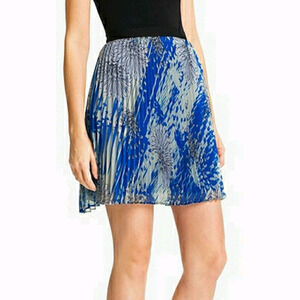 MISS WU‎ Jason Wu Size 8 Blue Cream Black Floral Pl